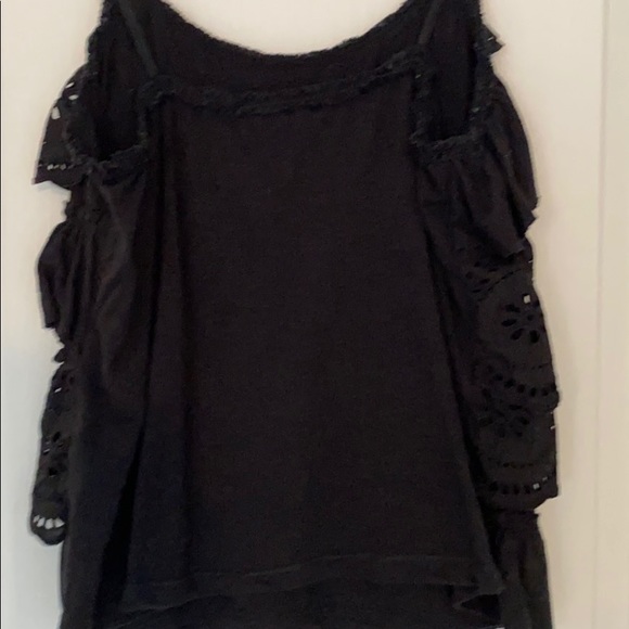 Black frilly top - Picture 5 of 5
